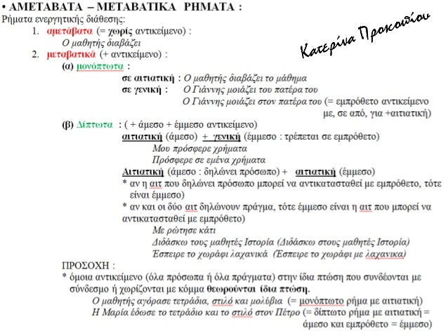 Î¡Î—ÎœÎ‘Î¤Î‘ Î”Î™Î Î¤Î©Î¤Î‘ Î±Î¹Ï„Î¹Î±Ï„Î¹ÎºÎ® + Î³ÎµÎ½Î¹ÎºÎ®
Î— Î³Î¹Î±Î³Î¹Î¬ Ï‡Î¬ÏÎ¹ÏƒÎµ Ï„Î·Ï‚ ÎœÎ±ÏÎ¯Î±Ï‚ Î­Î½Î± Î´Î±ÎºÏ„Ï…Î»Î¯Î´Î¹
Î— Î³Î¹Î±Î³Î¹Î¬ Ï‡Î¬ÏÎ¹ÏƒÎµ ÏƒÏ„Î· ÎœÎ±ÏÎ¯Î± Î­Î½Î± Î´Î±Ï‡Ï„Ï…Î»Î¯Î´Î¹
ÎšÎ¬Î½ÎµÎ¹Ï‚ ...