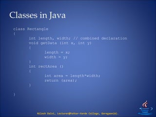 4. Classes and Methods | PPT | Programming Languages | Computing