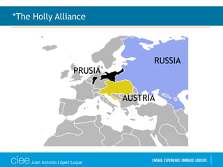Juan Antonio López Luque
*The Holly Alliance
RUSSIA
PRUSIA
AUSTRIA
 