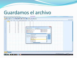 Guardamos el archivo
 