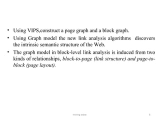 Vips Algorithm 4.5 webminig | PPT
