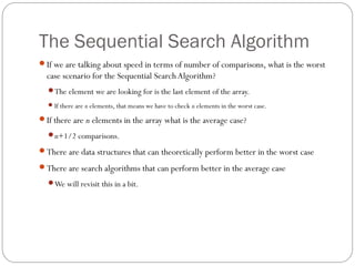 4.1 sequentioal search | PPT