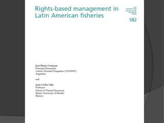 Part I. Scene Setting of the Fishery
Demersal species: Cynoscion othonopterus
 