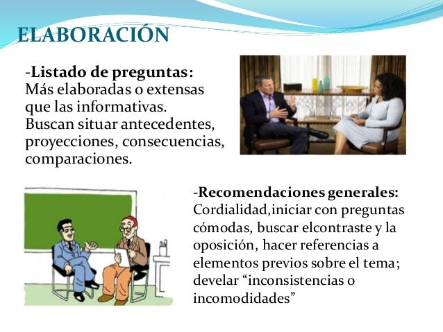 entrevista opinion