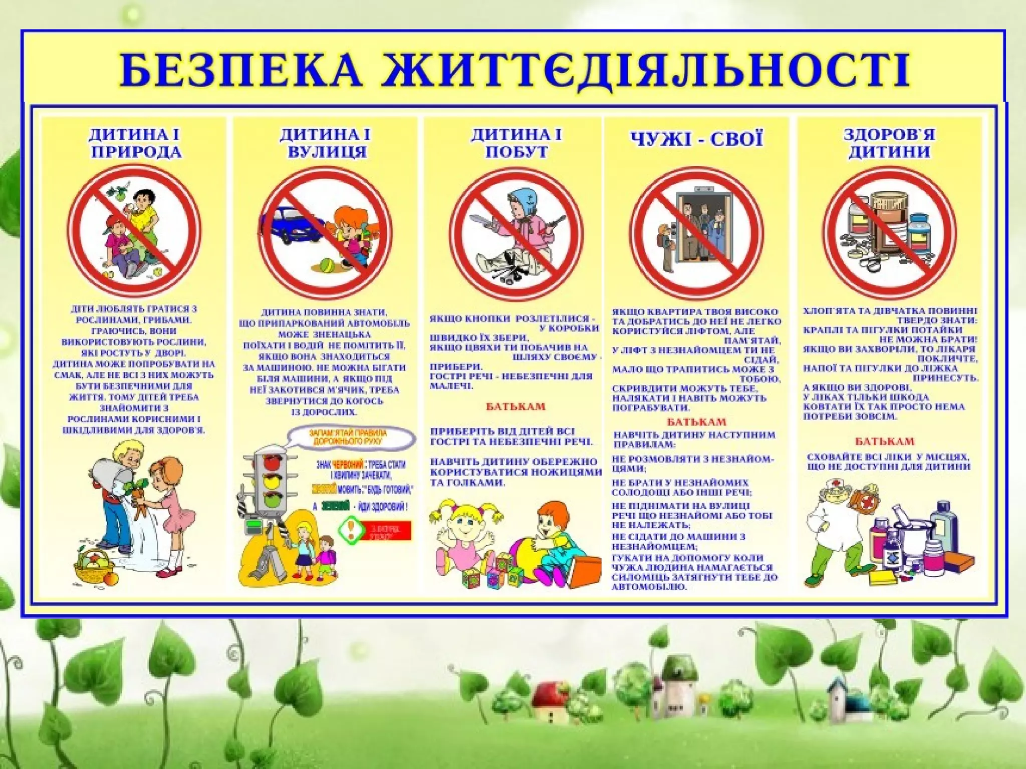 «тиждень безпеки дитини» №4 “ластівка”