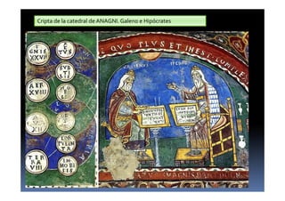 Cripta de la catedral de ANAGNI.Galeno e Hipócrates
 