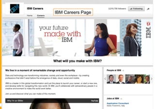 IBM Careers Page
 