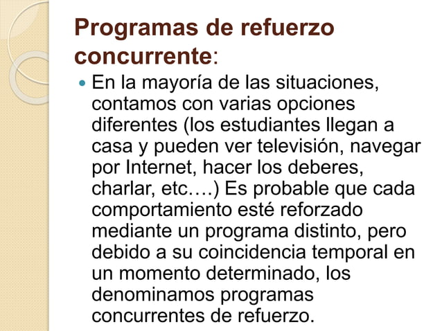 4. refuerzo intermitente