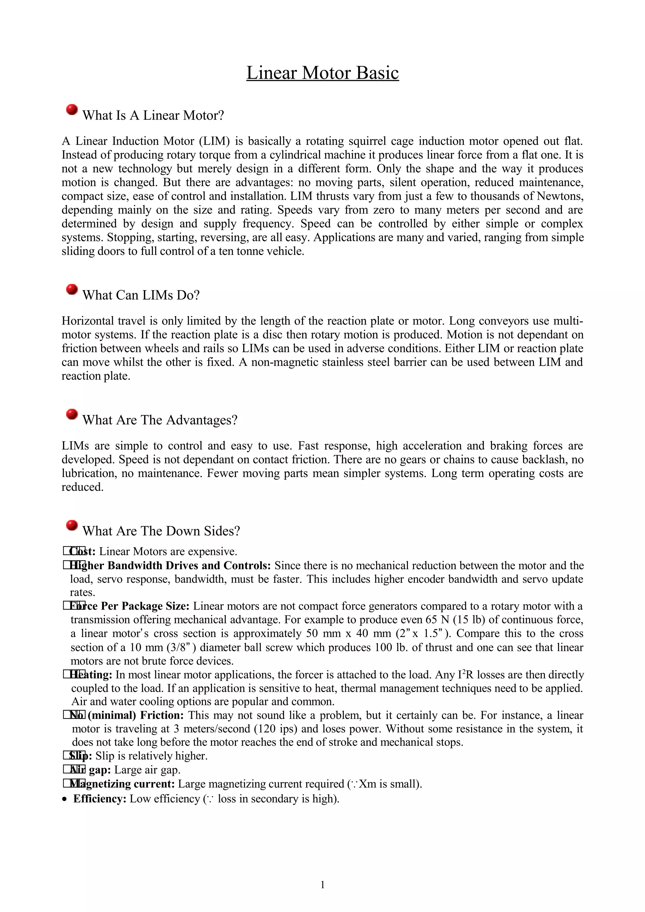 4. linear motor basics | DOC