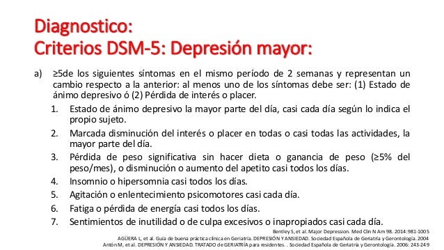 Depresión y Ansiedad en el Adulto Mayor