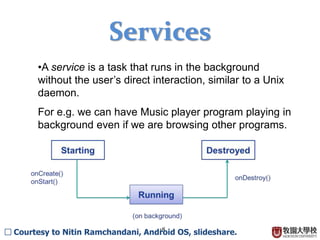 Android - Application Framework | PPTX