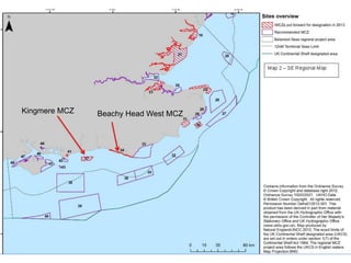 Kingmere MCZ Beachy Head West MCZ
 