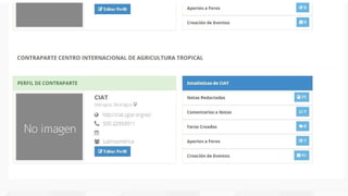 Constructing an Online Information System for Central America and  the Caribbean