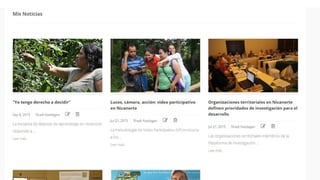 Constructing an Online Information System for Central America and  the Caribbean