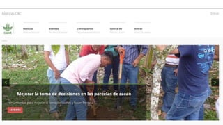 Constructing an Online Information System for Central America and  the Caribbean