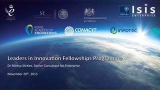 Oxford Innovation Leaders in Innovation Fellowships | PPT