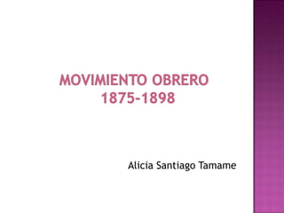 Alicia Santiago Tamame
 