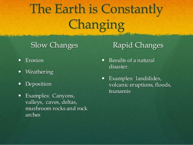 of earth deposition examples on universe earth earths surface in the changes (1)