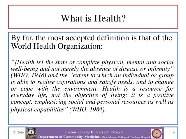 4. Dr. Surya B. Parajuli lecture notes: Health Indicators