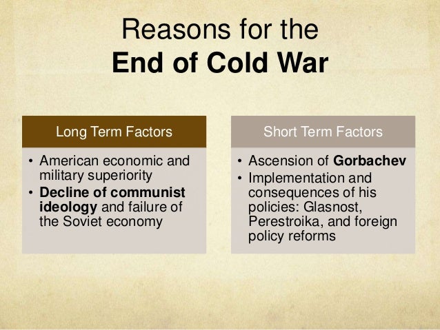 Sec 5n Hist Elec Chapter 11 End Of Cold War