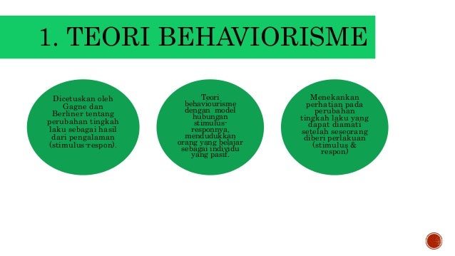 4.2 macam macam teori belajar