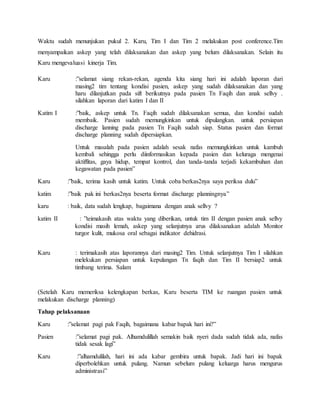 Skenario metode tim dalam keperawatan | DOCX