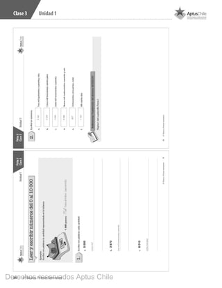 34 4º Básico, Primer Semestre
Unidad 1Clase 3
BOOK PL 4º primer sem.indb 34 15-01-16 11:08
Derechos reservados Aptus Chile
 
