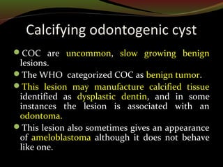 4. cyst & cystlike lesion of the jaw (2) (1) | PPT