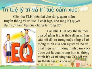 Học thuyết đa trí tuệ  Chương trình giáo dục Kỹ năng sống DoSkills