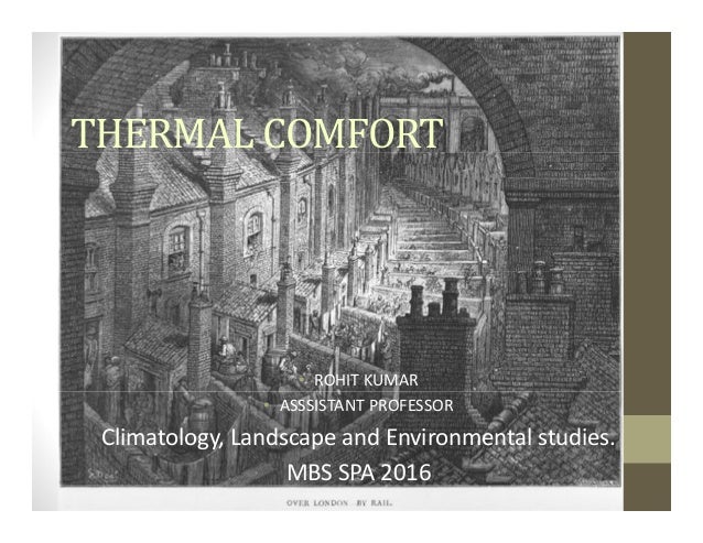 4 Thermal Comfort