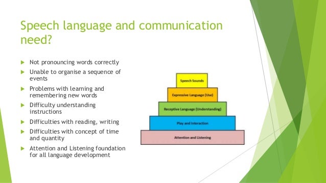 The Importance of Speech Language and Communication