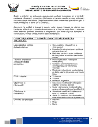 4. prevención del delito y la violencia | PDF