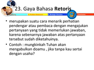 Materi4: Gaya Bahasa dlm REPORT WRITING Training | PPT