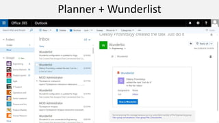 Planner + Wunderlist
 