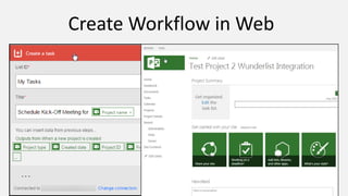 Create Workflow in Web
 