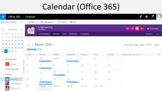 Calendar (Office 365)
 