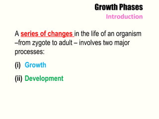 Biology Form 5 Chapter 4 - 4.6 Growth in multicellular organisms | PPT
