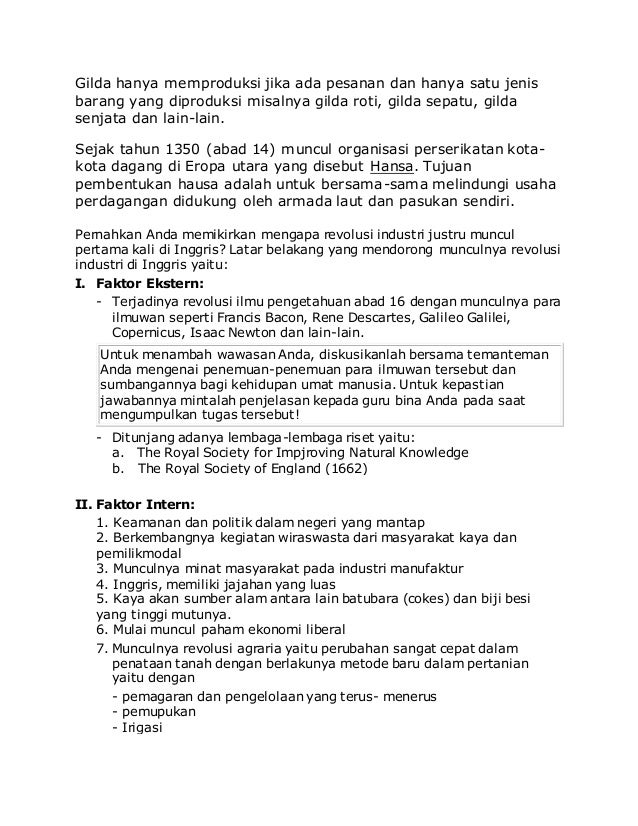 4 Revolusi Industri