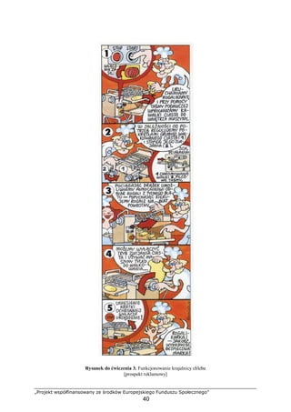 „Projekt współfinansowany ze środków Europejskiego Funduszu Społecznego”
40
Rysunek do ćwiczenia 3. Funkcjonowanie krajalnicy chleba
[prospekt reklamowy]
 