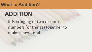 4. lesson 3 addition of whole numbers | PPTX