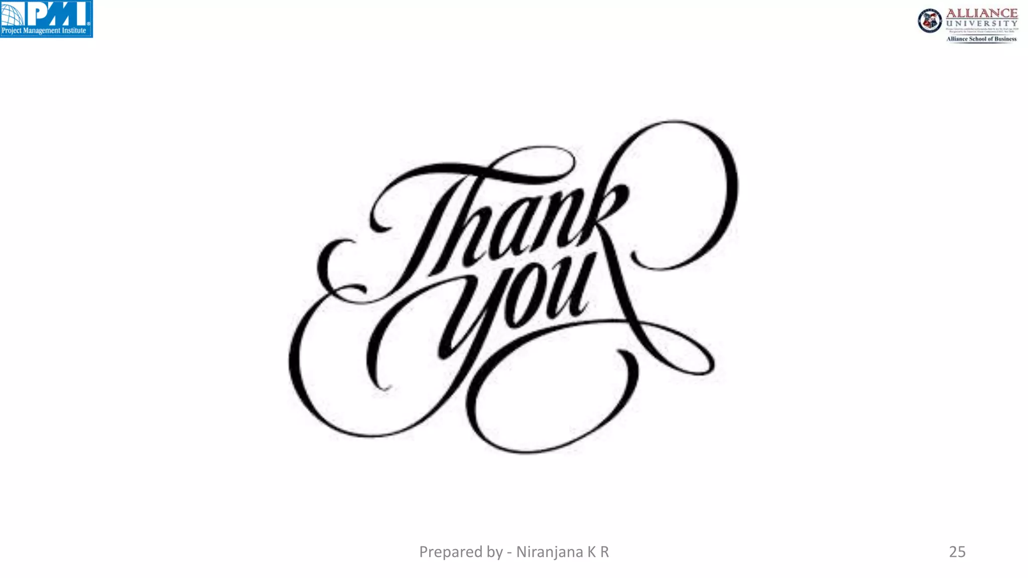 Prepared by - Niranjana K R 25
 