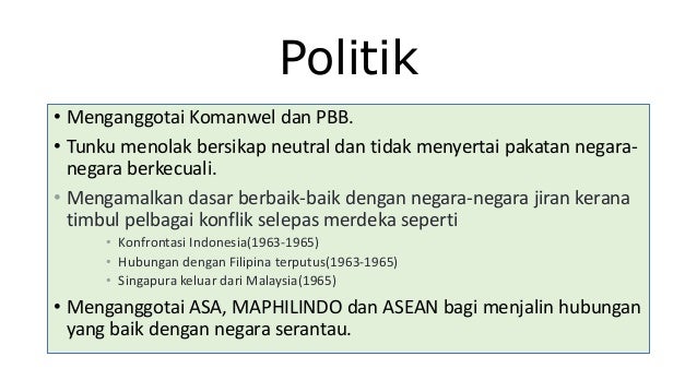 4 0 Dasar Dasar Luar Malaysia 1957 Kini