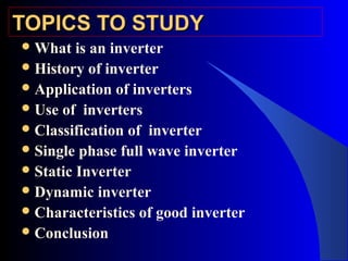 4.inverter final | PPT