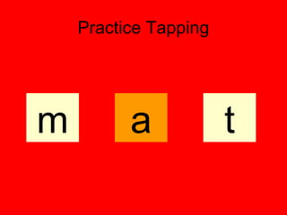 Tapping Letters 4 | PPT