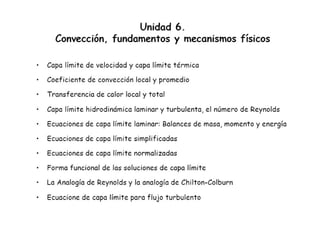 4. convección: fundamentos y mecanismos