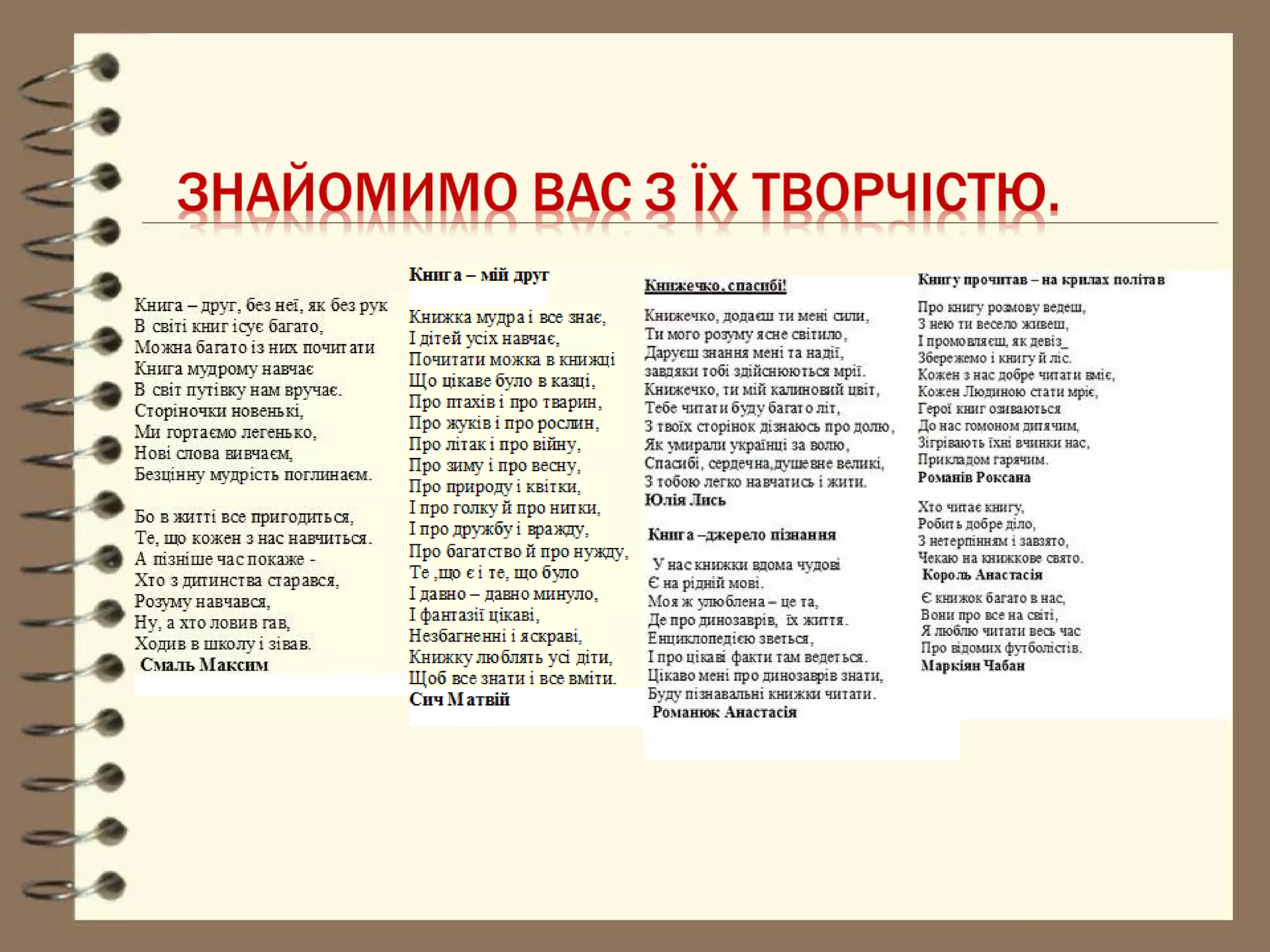 звіт про проведення місячника шкільних бібліотек зш  № 4