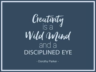 The Creative Concept Developement