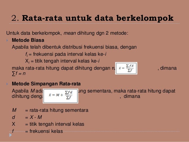 Ukuran Pemusatan Data