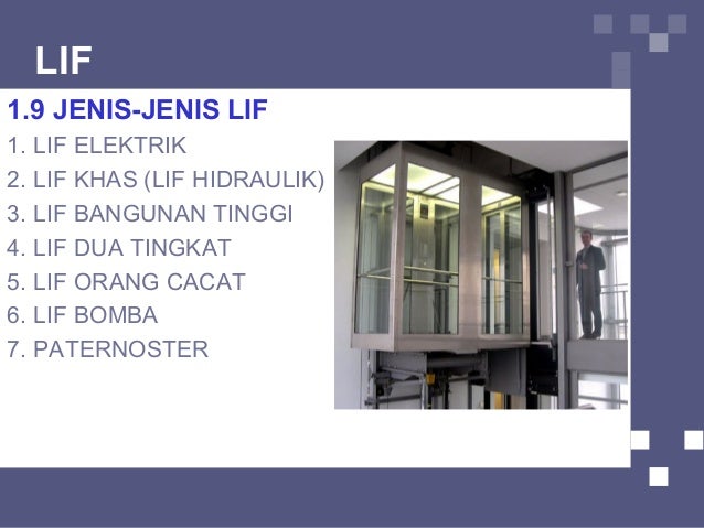Elevator lift