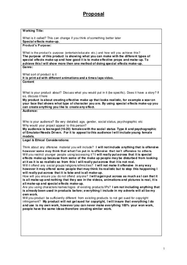 4 proposal how to make a proposal special